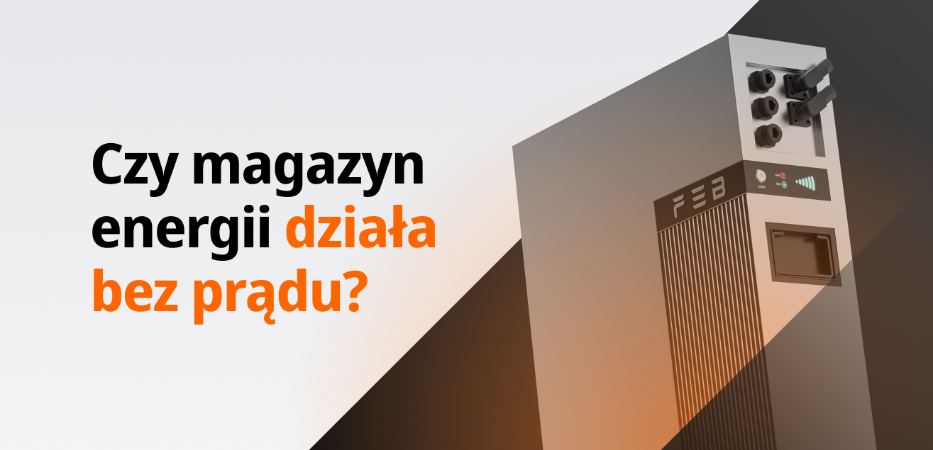 Czy magazyn energii działa bez prądu?